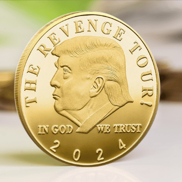 (Gold) 2024 President Trump Commemorative Coin "The Revenge Tour"